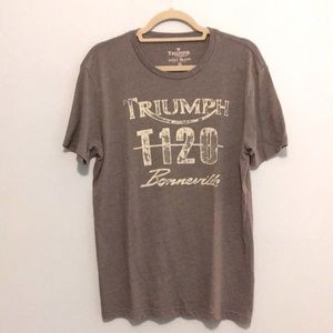 Lucky Brand 1920’s Triumph gray T-shirt